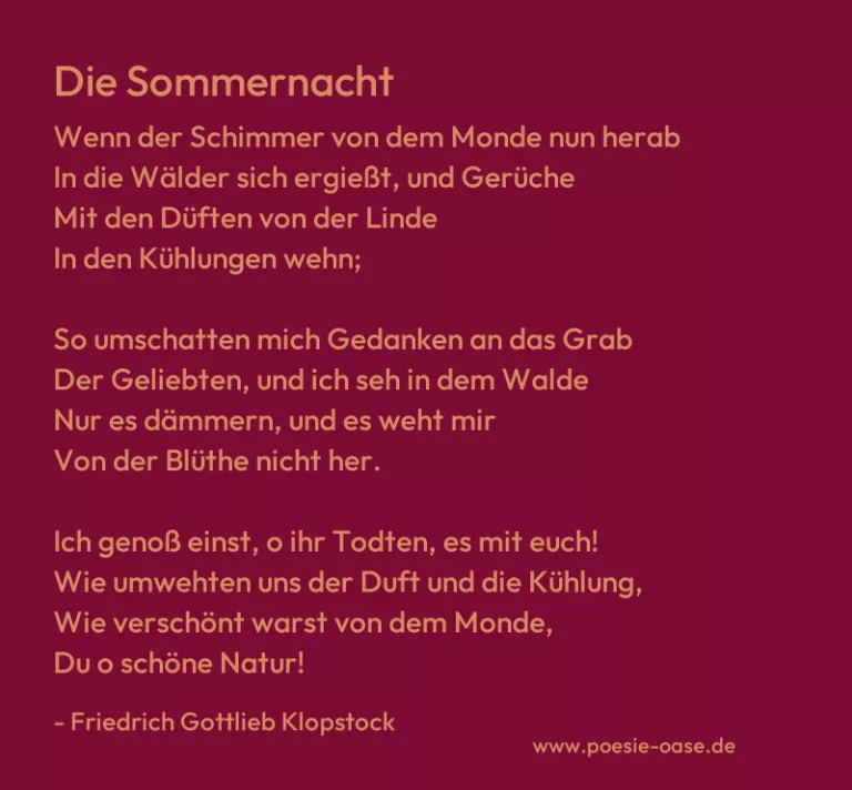 Die Sommernacht