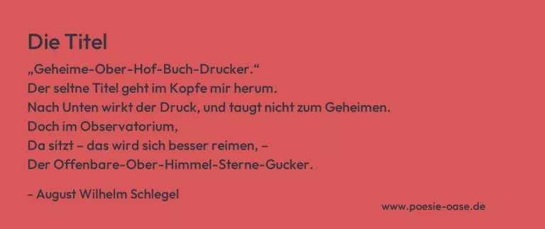 Die Titel