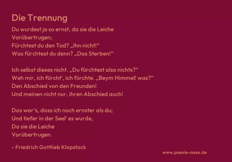 Die Trennung