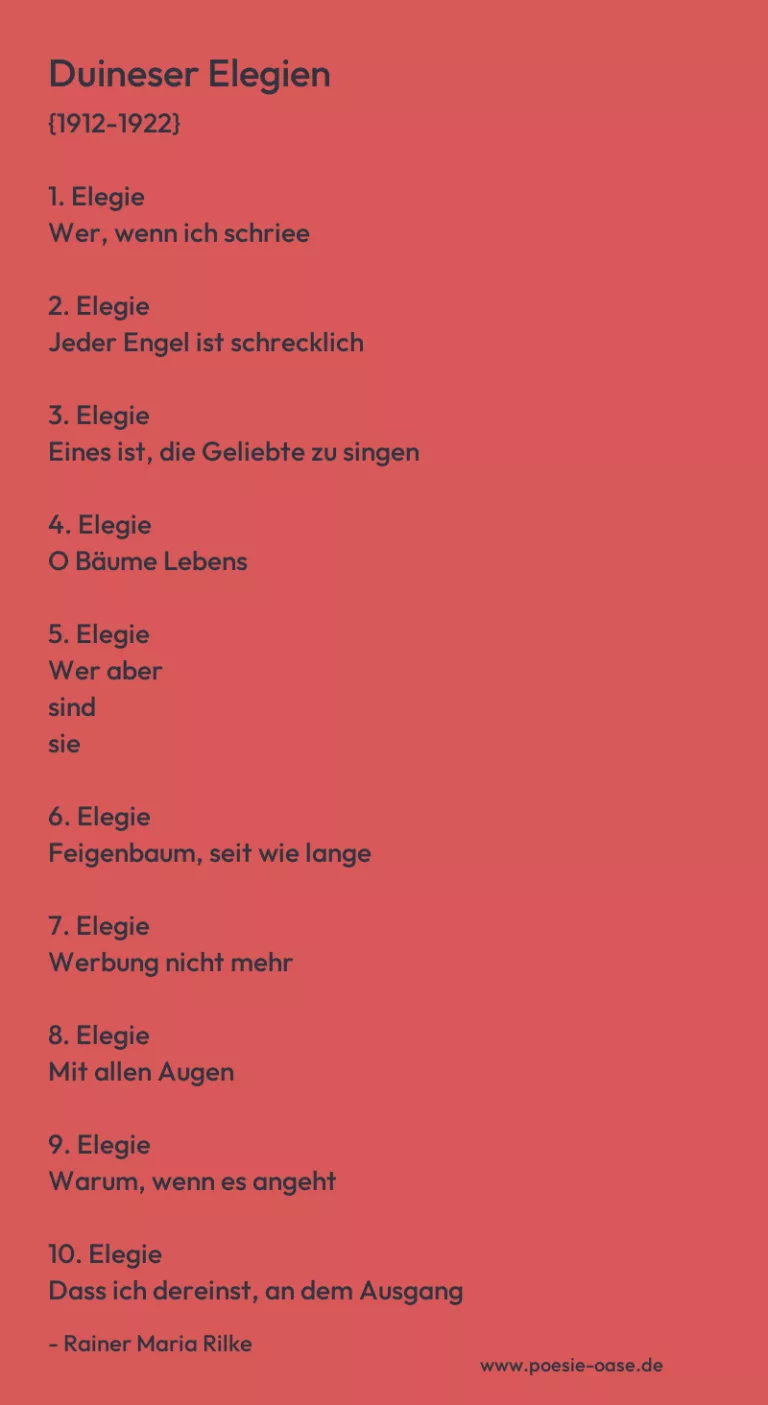 Duineser Elegien