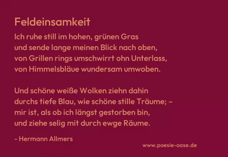 Feldeinsamkeit