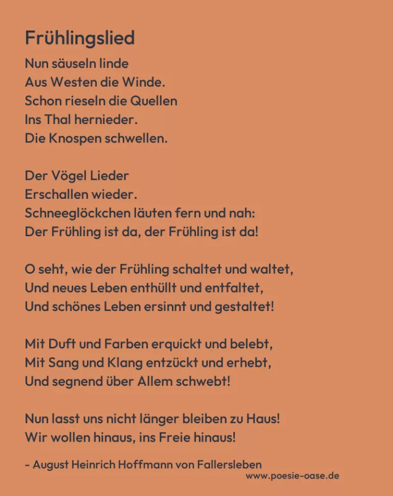 Frühlingslied