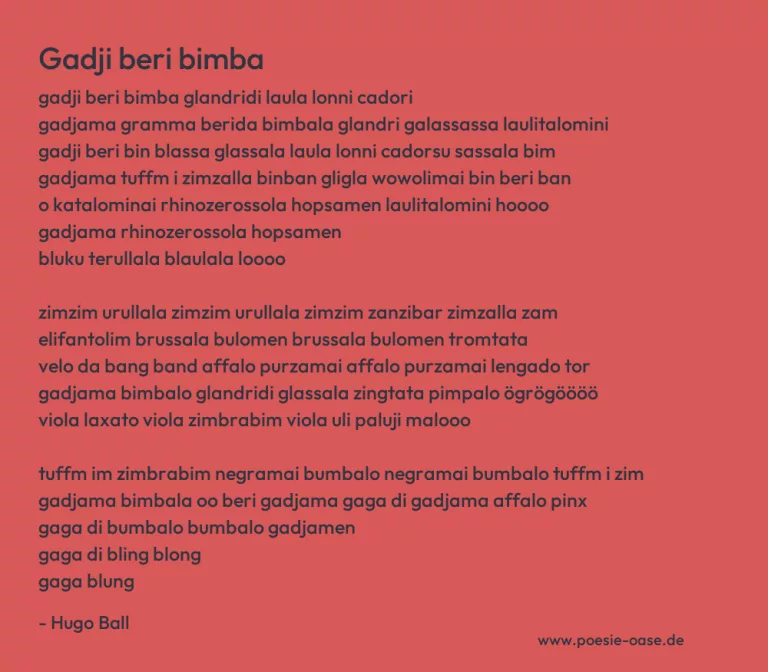Gadji beri bimba
