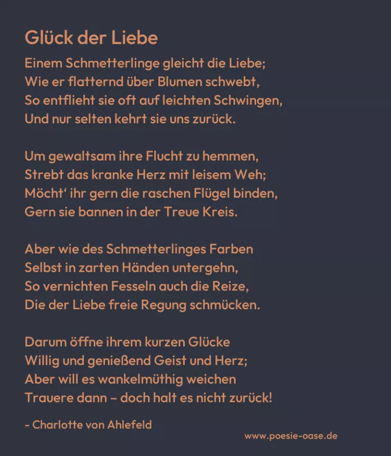 Glück der Liebe