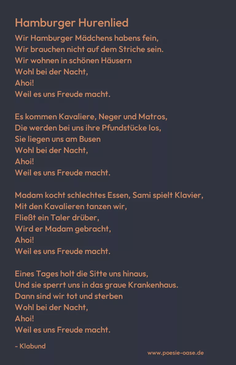 Hamburger Hurenlied