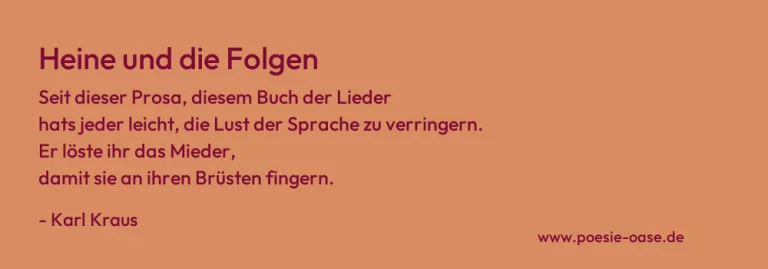 Heine und die Folgen