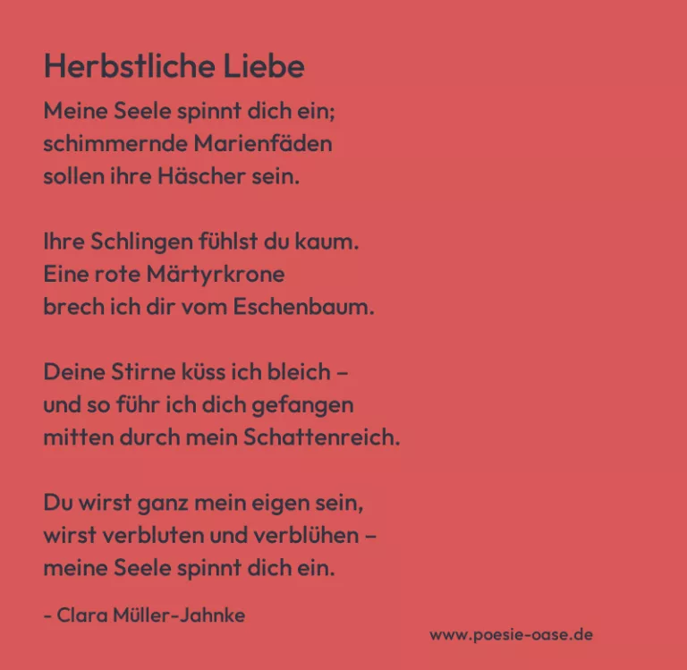 Herbstliche Liebe