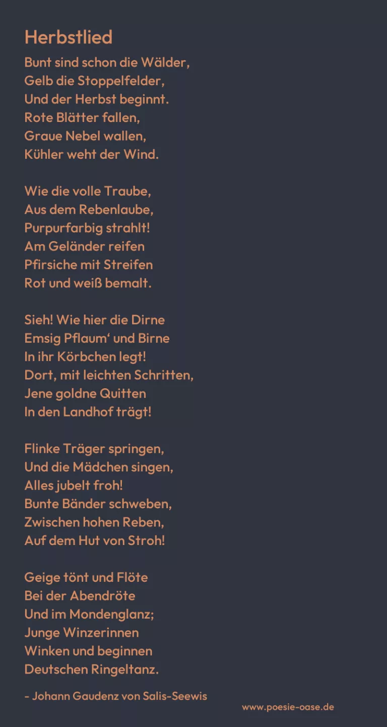 Herbstlied