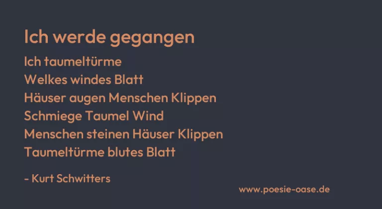 Ich werde gegangen