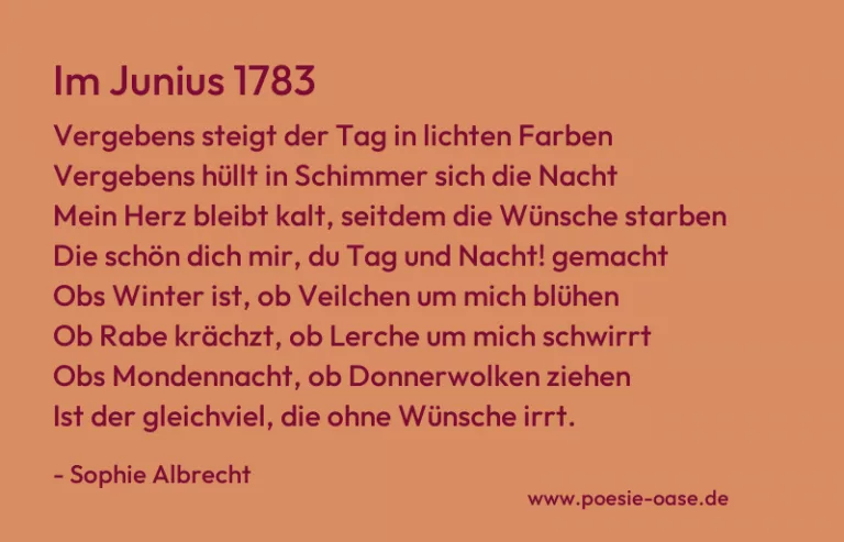 Im Junius 1783