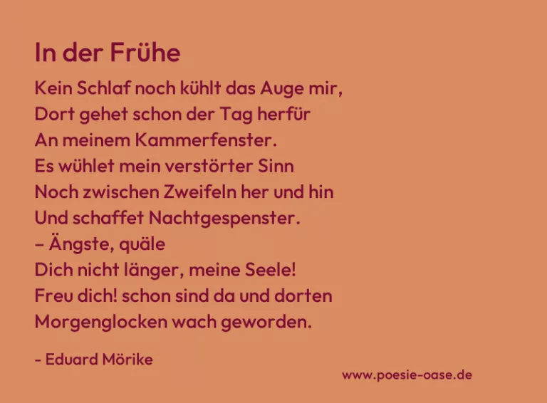 In der Frühe