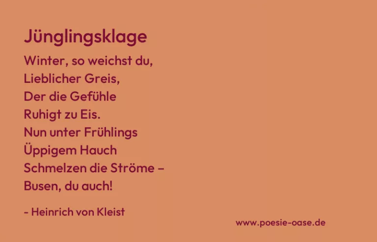 Jünglingsklage