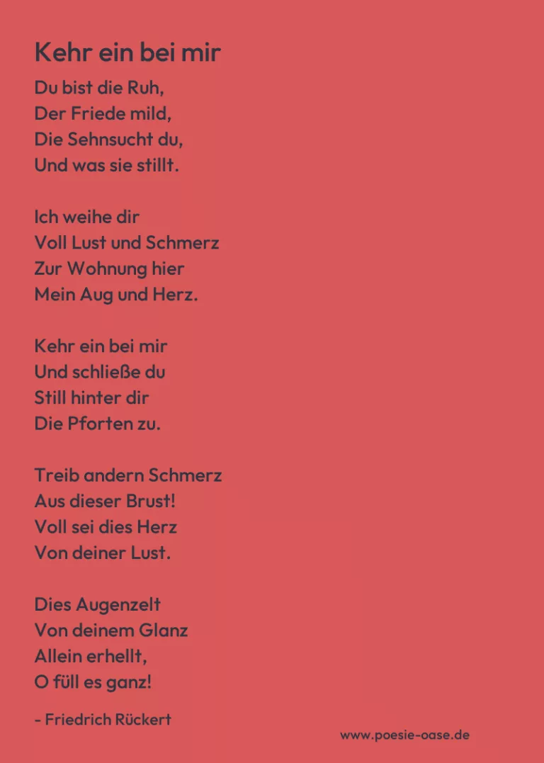 Kehr ein bei mir