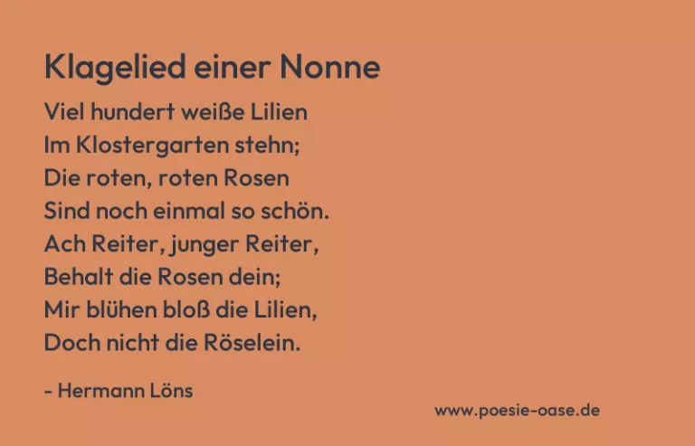 Klagelied einer Nonne