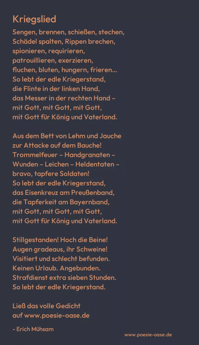 Kriegslied