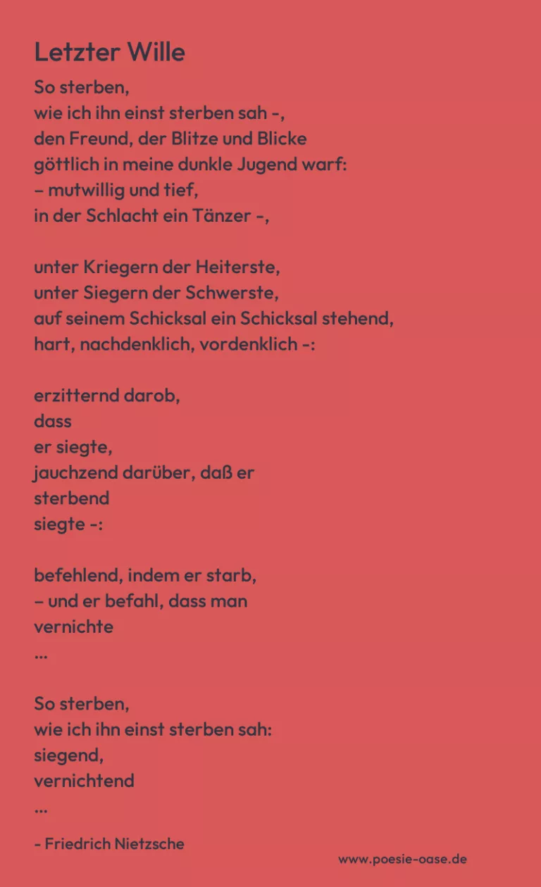 Letzter Wille