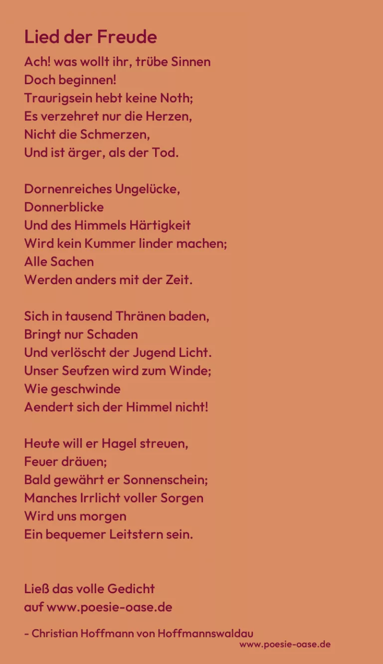 Lied der Freude