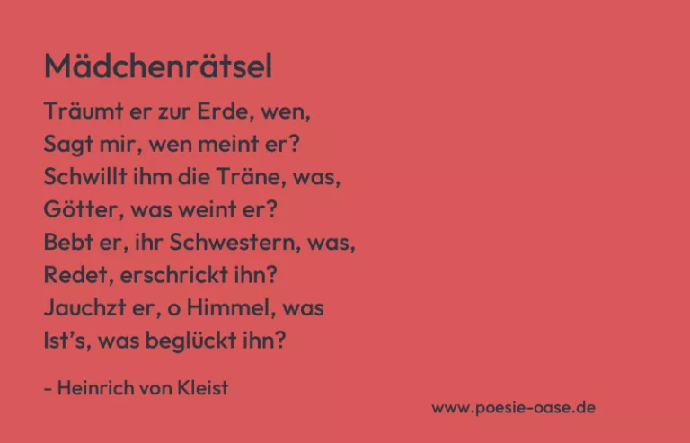 Mädchenrätsel