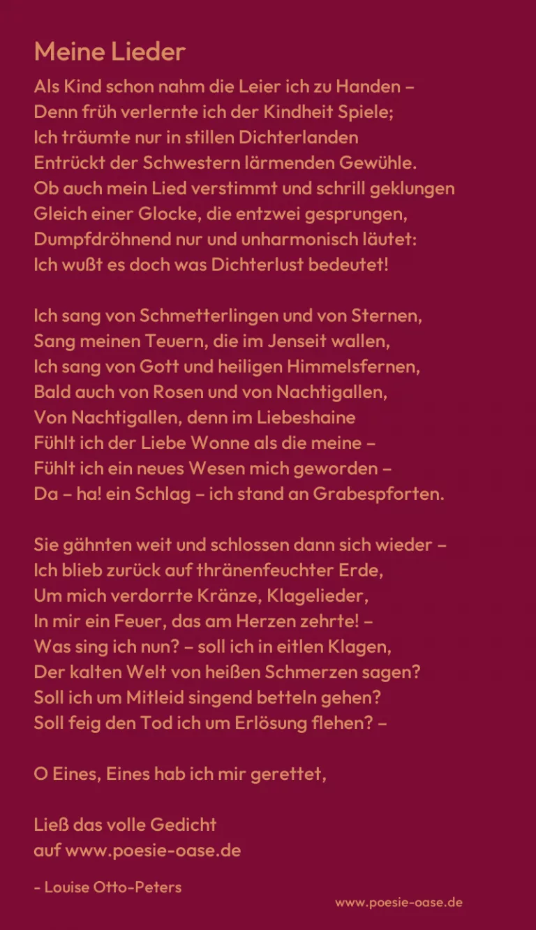 Meine Lieder