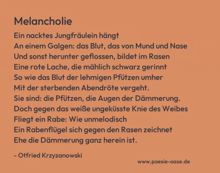 Melancholie