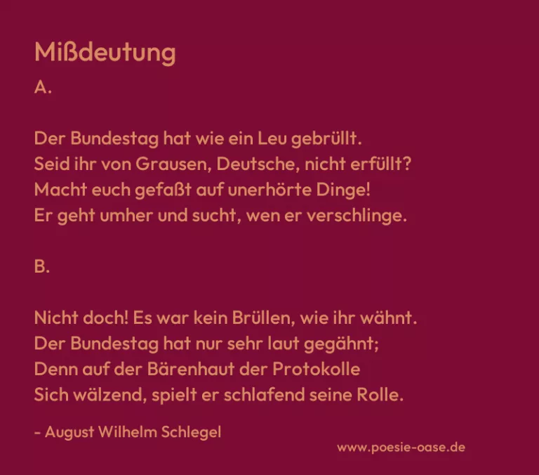 Mißdeutung