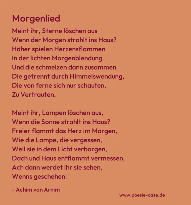 Morgenlied