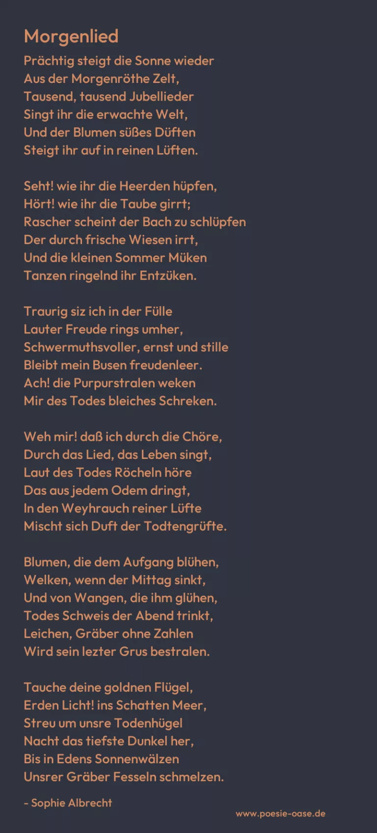 Morgenlied