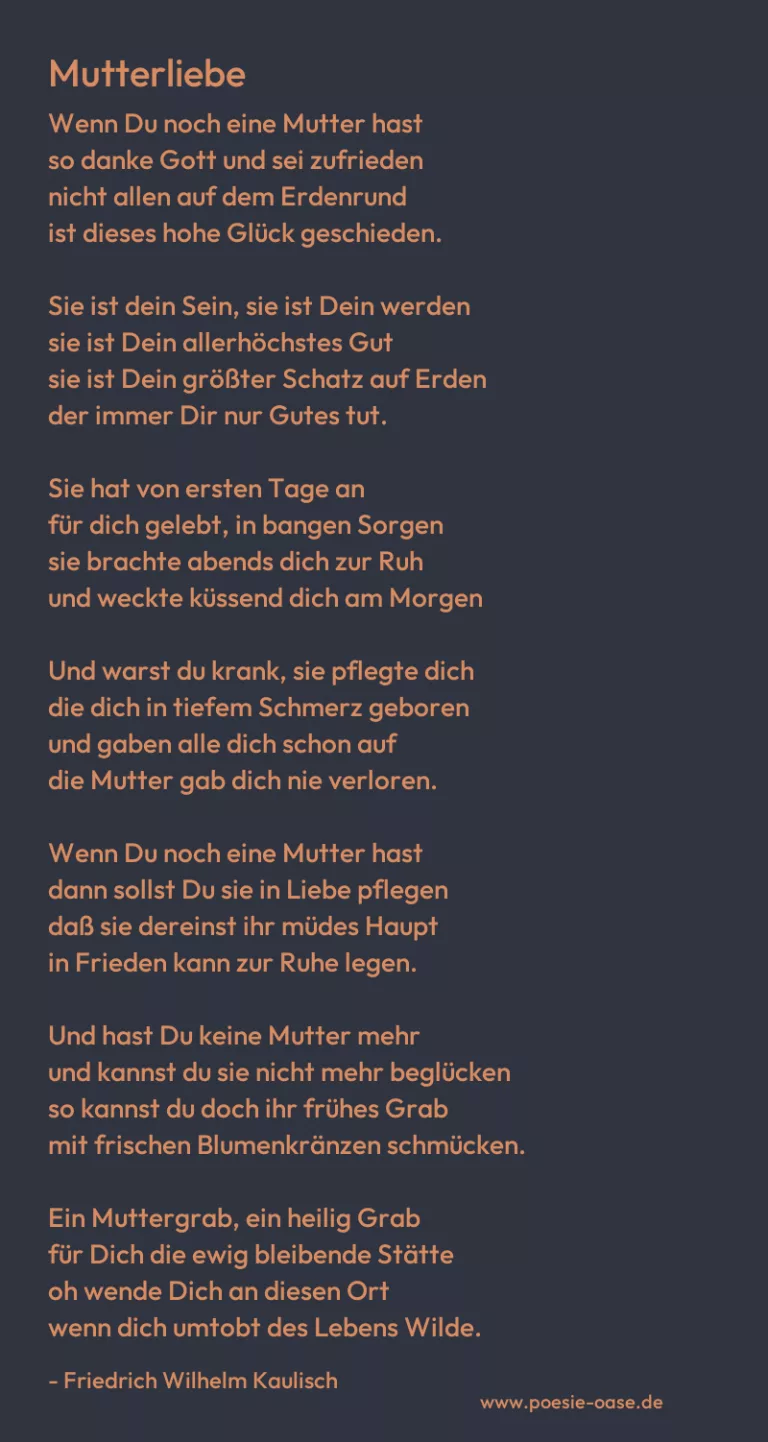 Mutterliebe