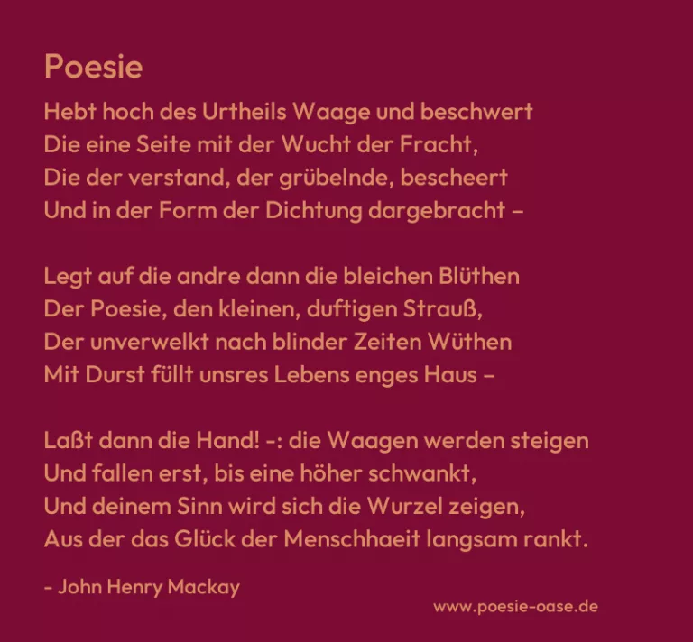 Poesie