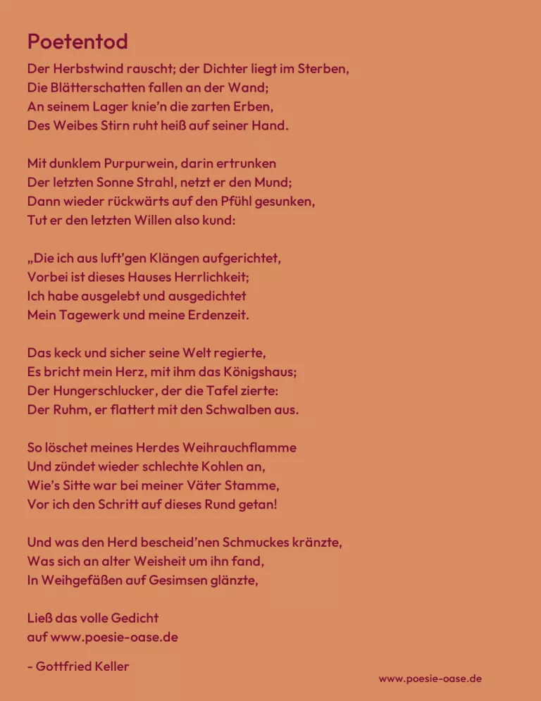 Poetentod