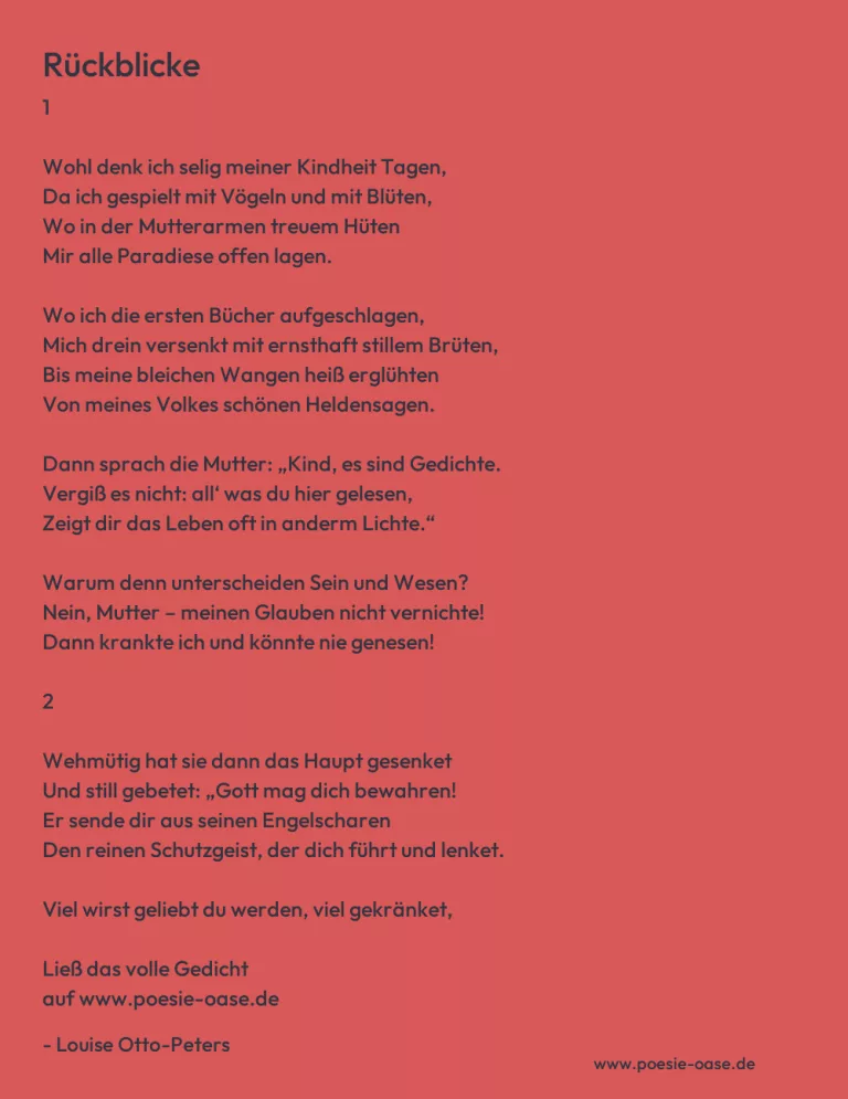 Rückblicke