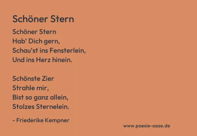 Schöner Stern