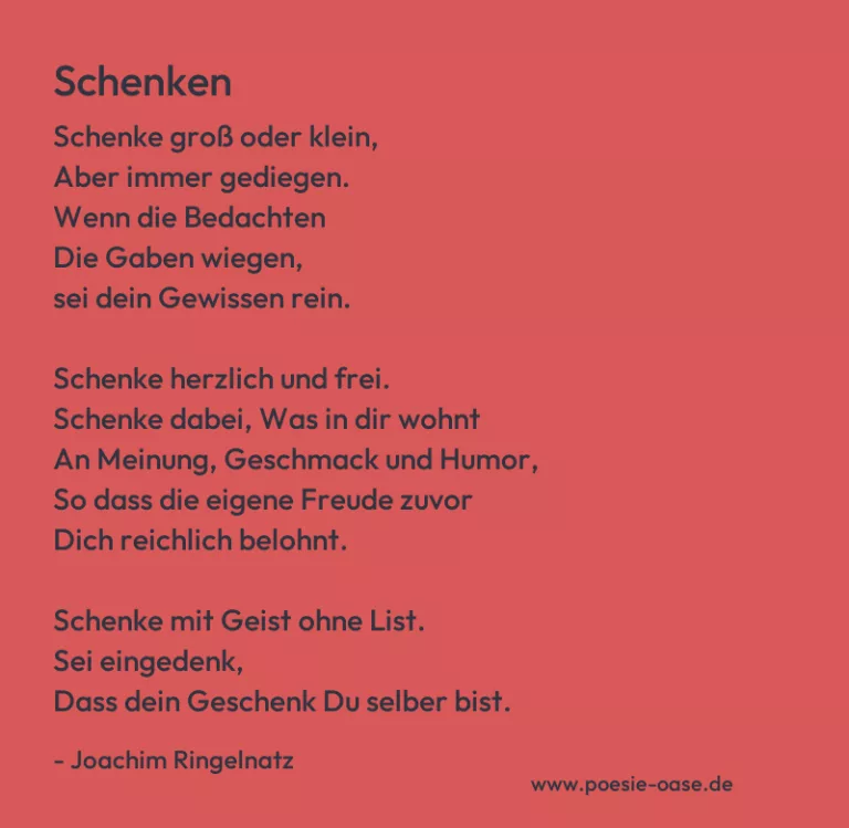 Schenken