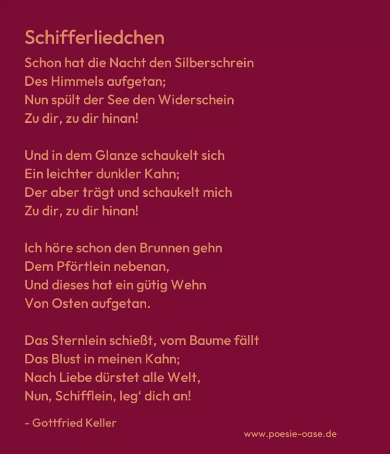 Schifferliedchen