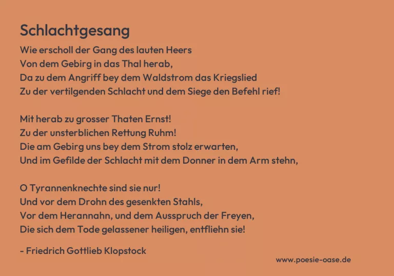 Schlachtgesang