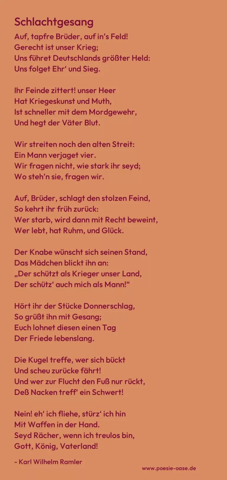 Schlachtgesang
