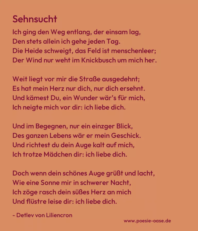 Sehnsucht