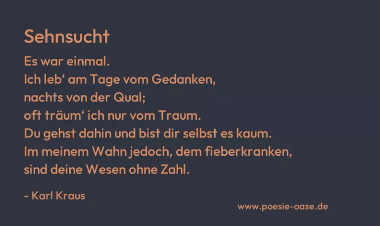 Sehnsucht