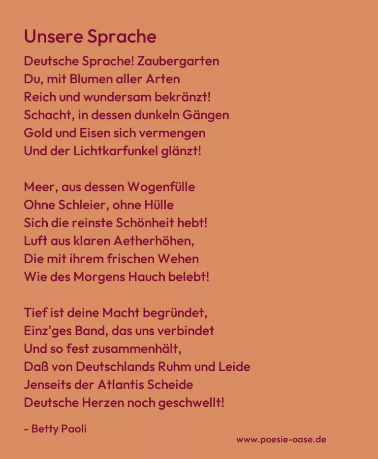 Unsere Sprache