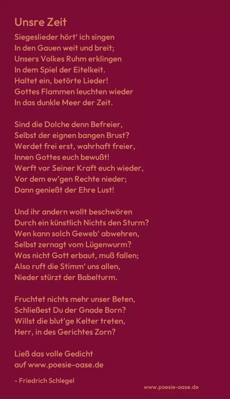 Unsre Zeit