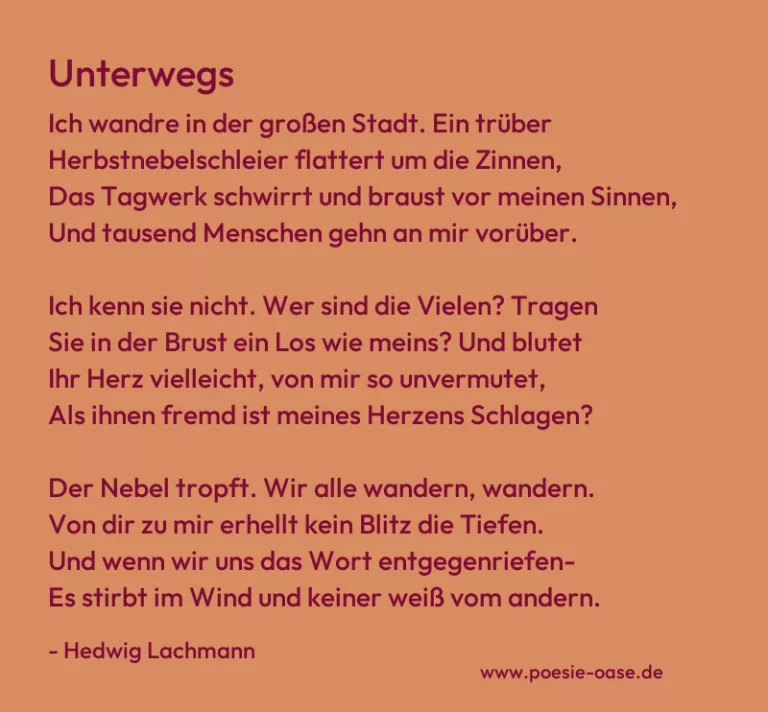 Unterwegs