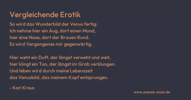 Vergleichende Erotik