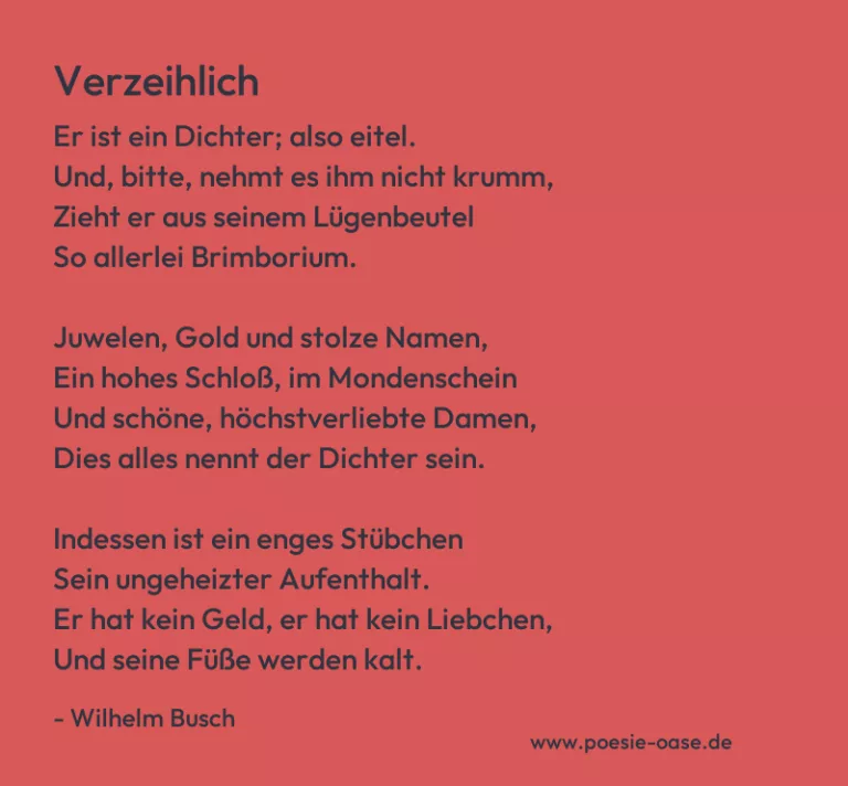 Verzeihlich