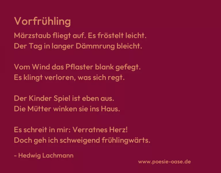 Vorfrühling