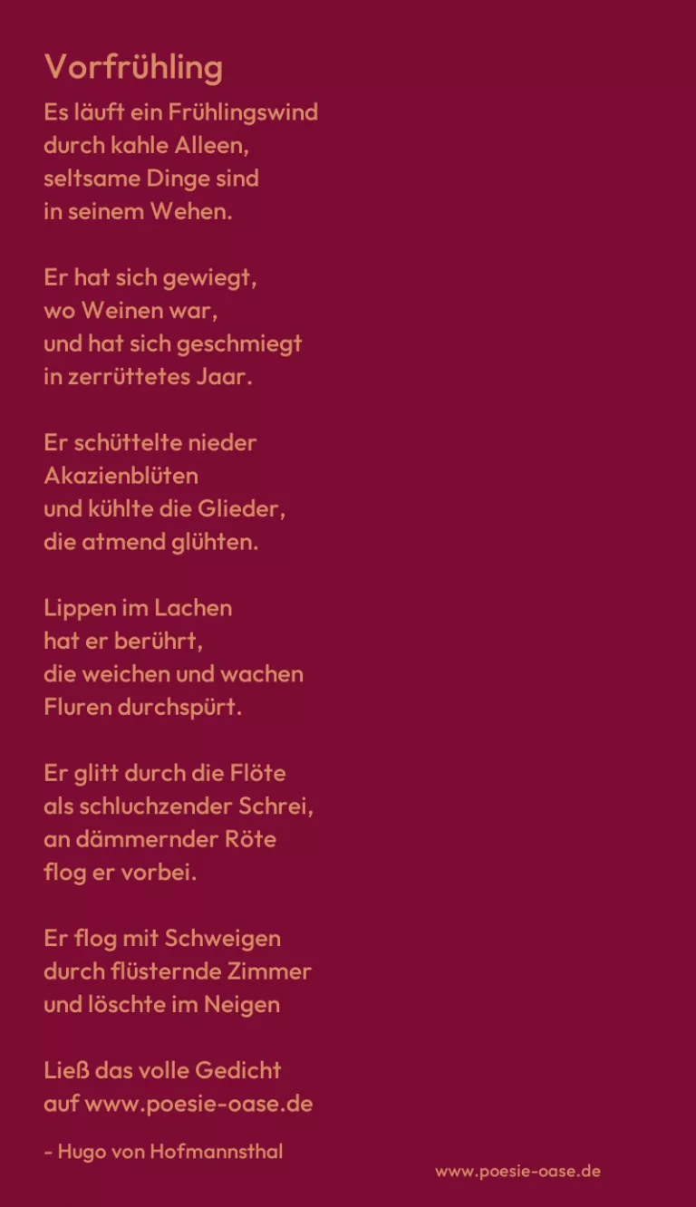 Vorfrühling