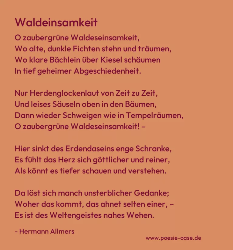 Waldeinsamkeit