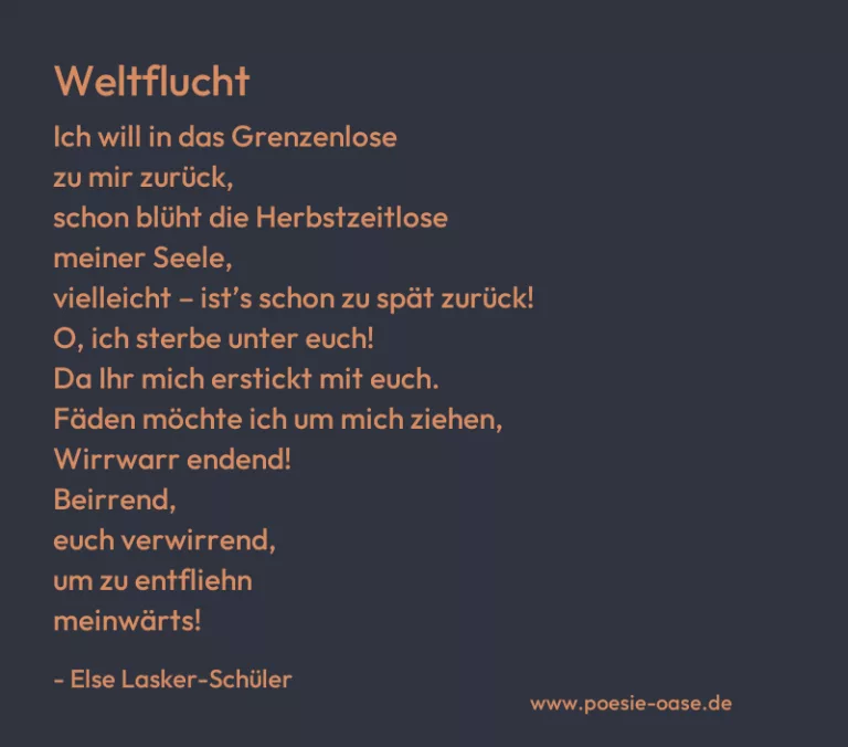 Weltflucht