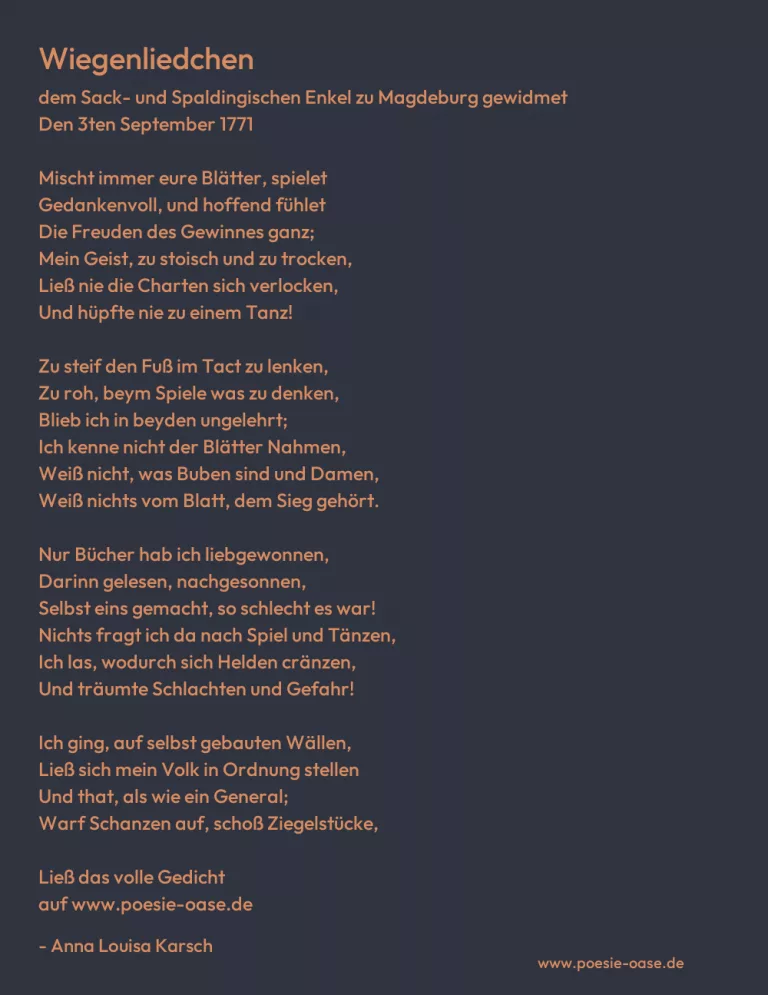 Wiegenliedchen