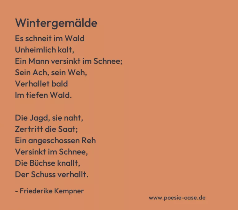 Wintergemälde