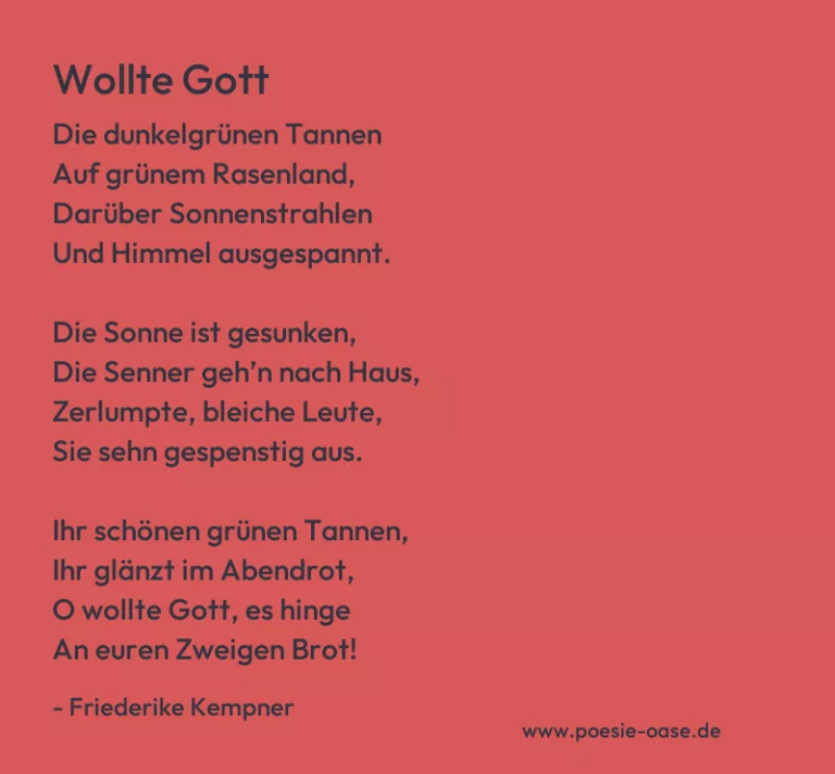 Wollte Gott